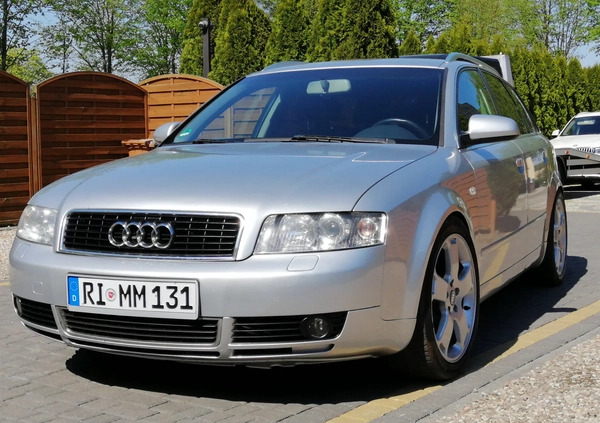 Audi A4 cena 13900 przebieg: 279000, rok produkcji 2004 z Mikołajki małe 172